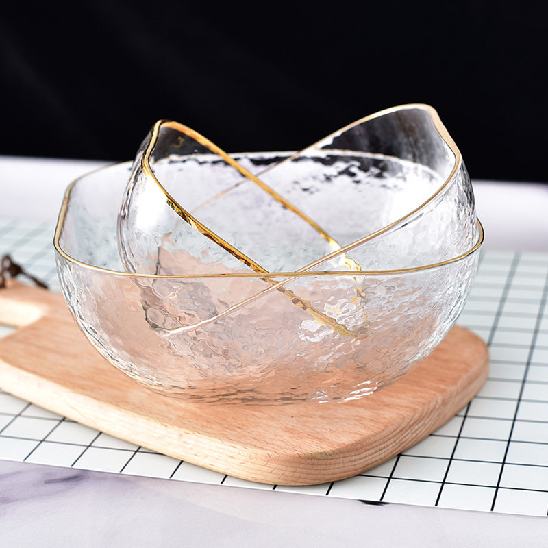 法兰晶玻璃沙拉碗家用大号北欧创意透明早餐碗甜品碗水果碗水果盘,餐饮具,碗,淘宝优惠券,粉丝福利购,淘宝优惠卷