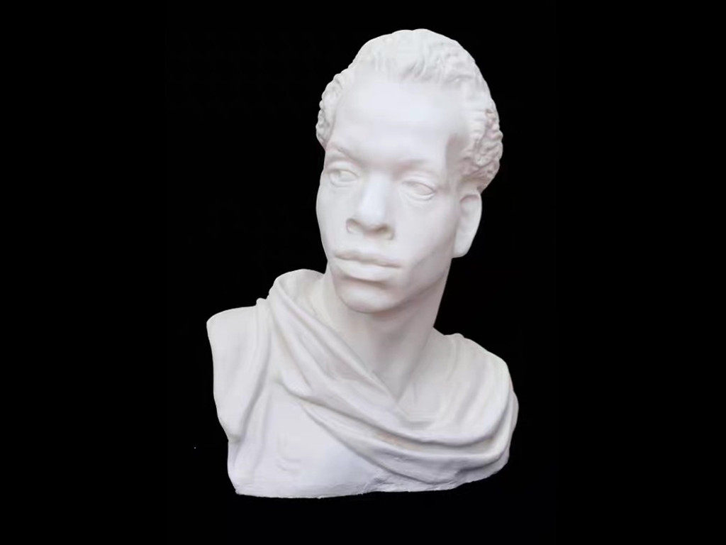 石膏像 黑奴 黑人奴隶素描美术生画室专用专业美术教具艺术雕塑