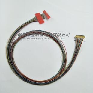 EDP屏线 铁氟龙线 I-PEX 20455 0.5间距 30Pin  一端EDP一端剥皮