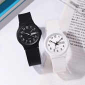 静音考试专用手表男款 公务员初中高中学生儿童女孩指针电子机械表