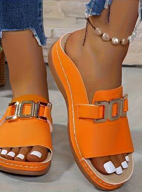 2026 New Style Casual Fashion Big Size Flare Sandals