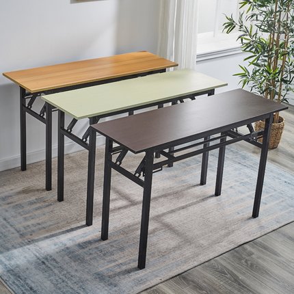 折叠桌ibm简易长条桌办公桌电脑桌餐桌培训书桌折叠便携会议加厚