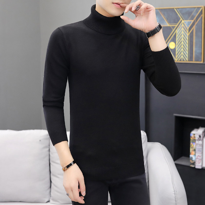 2019跑量款高领毛衣男士潮流针织打底衫冬季905-1-M136-P20,男装针织衫/毛衣,星座1018