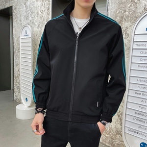 21春秋立领夹克外套男ins潮休闲户外服棒球运动服4002-J552图片