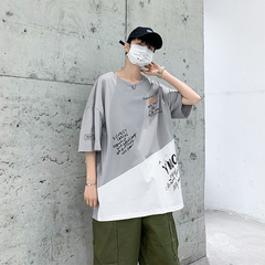 New men's short sleeve T-shirt in summer