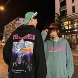 402-5-WY-205-P6021秋原创印花港风ins宽松情侣卫衣，男装卫衣，星座B257-1