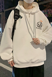 B266-WY-218-P5022春原创设计宽松港风休闲拉链连帽卫衣，男装卫衣，星座B257-1