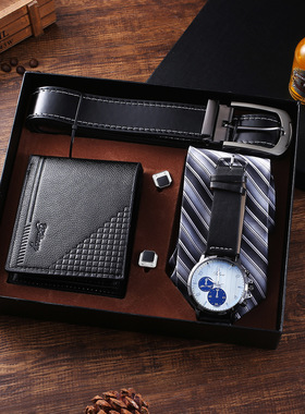 Watch Luxury Gift Set Sunglass Belt Wallet neckties for men