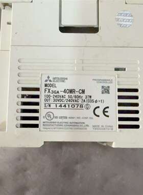 议价三菱PLC FX3GA-40MR-CM，100-240V成可维修翻新