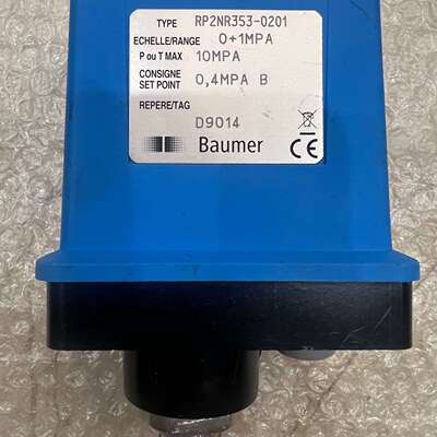 议价全新Baumer压力传感器RP2NR353-020可维修翻新