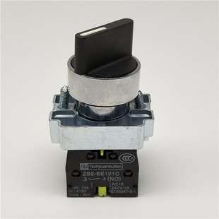 XB2 BE101C BD21两档BD33C三档旋转选择按钮开关 ZB2 22mm自锁