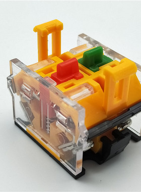 ZHRIVOER瑞沃尔LA38辅助触点按钮开关底座1开1闭 2常开 2常闭