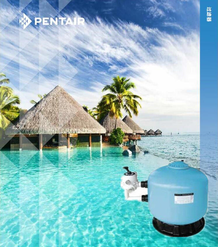 美国 pentair 滨特尔 sm系列魚池 泳池 民用及商用过滤器侧出砂缸