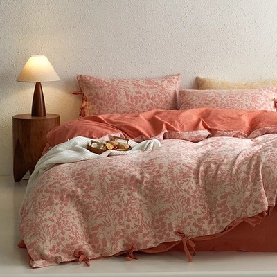 A类母婴全棉双层纱布四件套