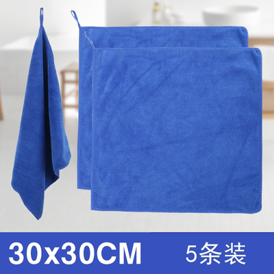 吸水不掉毛抹布400克加厚款30*30