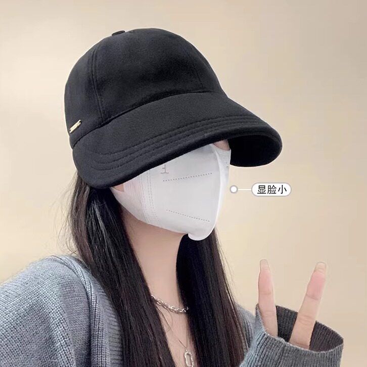 韩版时尚毛呢渔夫帽秋冬新款