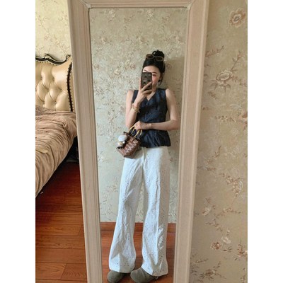法式收腰显瘦无袖马甲背心上衣女夏季2025新款高腰显瘦气质短裙子