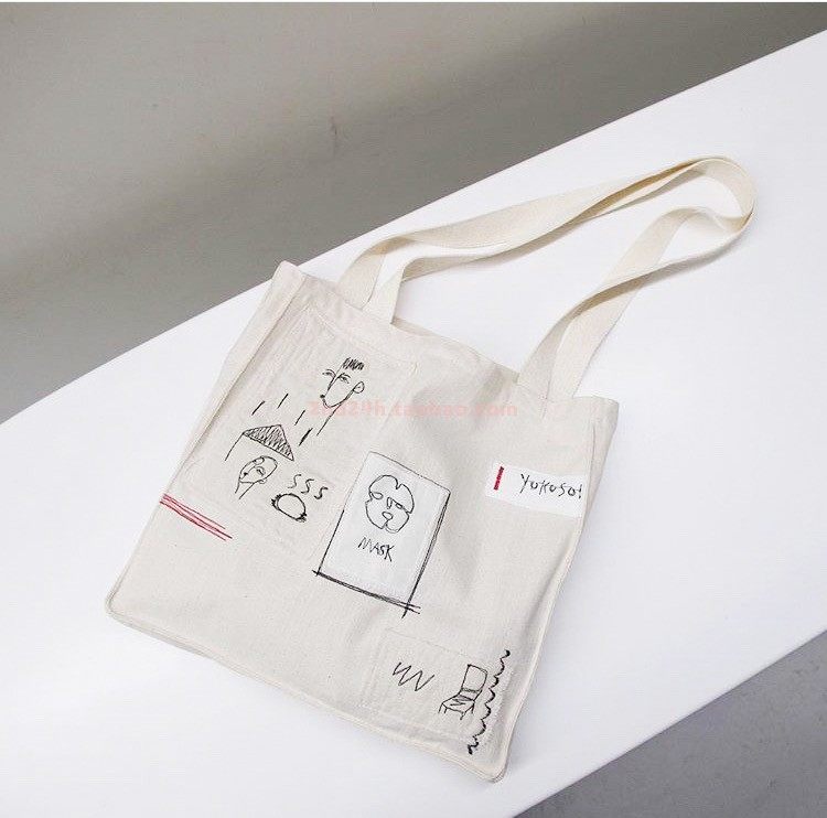 购物袋韩国直邮布包jaeyoononaka