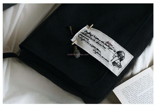 刺绣布贴装饰onemorebag韩国小众