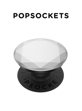 popsockets泡泡骚金属钻石手机支架耳机绕线器薰衣草银色美国代购