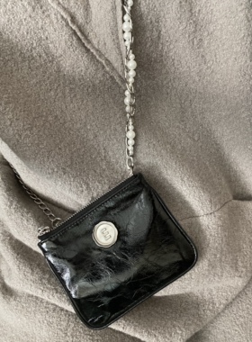 minitmute马卡龙糖果复古纯色迷你斜挎小包零钱钥匙 韩国小众设计