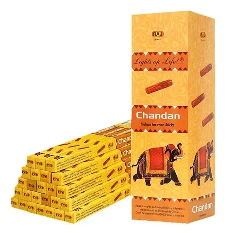 31系列支熏香薰印度RAJ小方进口正品手工香线香印度香种香味