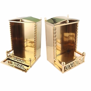 不锈钢神位天官赐福放香炉的架子架壁挂墙上司命灶君定福门口土地