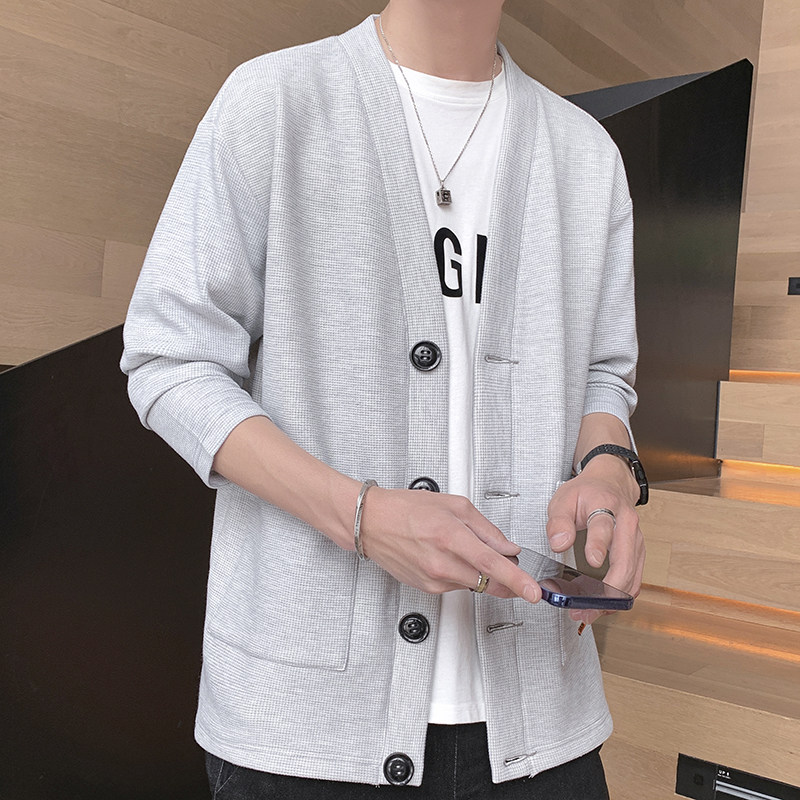 秋装青少年夹克外套男潮流百搭开衫Y6726P42,男装卫衣,星座914