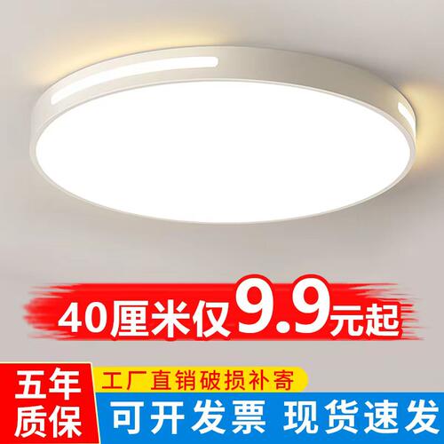 led吸顶灯大厅灯长方形客厅灯圆形卧室房间餐厅阳台过道中山灯具