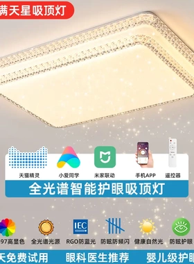 2026新款LED吸顶灯长客厅主灯现代简约大气高级卧室房间大厅灯具