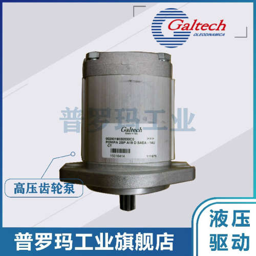 意大利GALTECH齿轮泵3GP-G-370-SAEB-OR 1SM 2SM 3GM 液压油泵