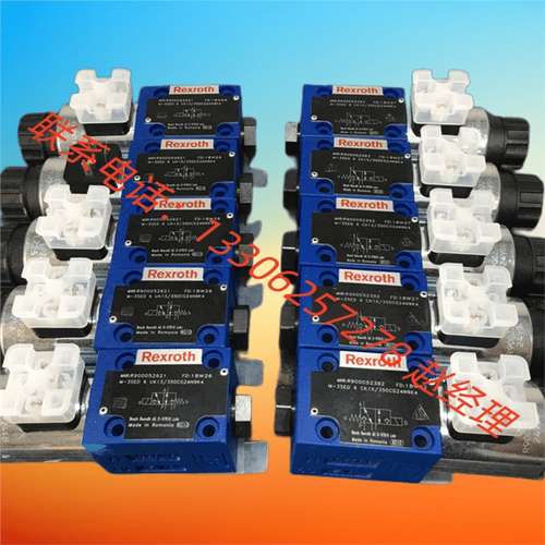 德国Rexroth力士乐电磁换向阀R901391198 4WE10EA5X/HG24N9K4/M