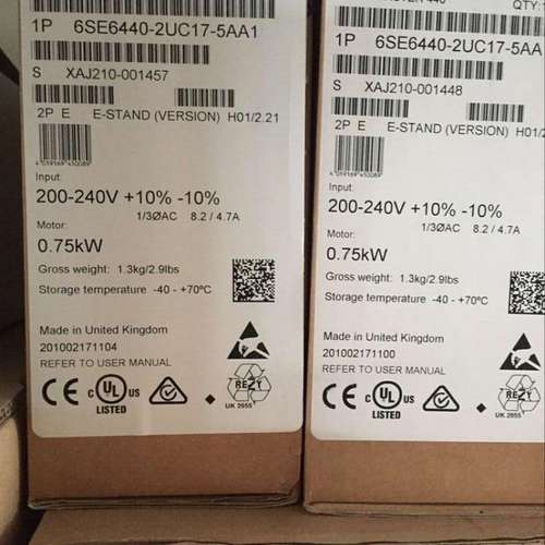 6SE6440-2UD32-2DB1全新MM440变频器22kw现货6SE64402UD322DB1