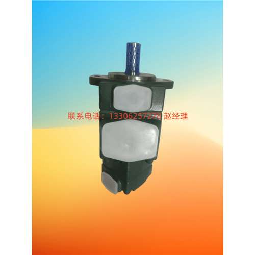 台湾YUKEN日本榆次油研PV2R12-17-26-F-REAA-40 43双联高压叶片泵