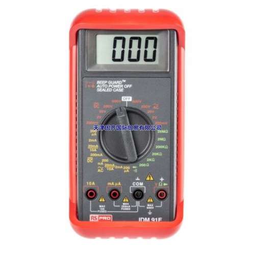 RS PRO IDM91E手持式万用表替代ISO-TECH IDM91E 10A 123-3244