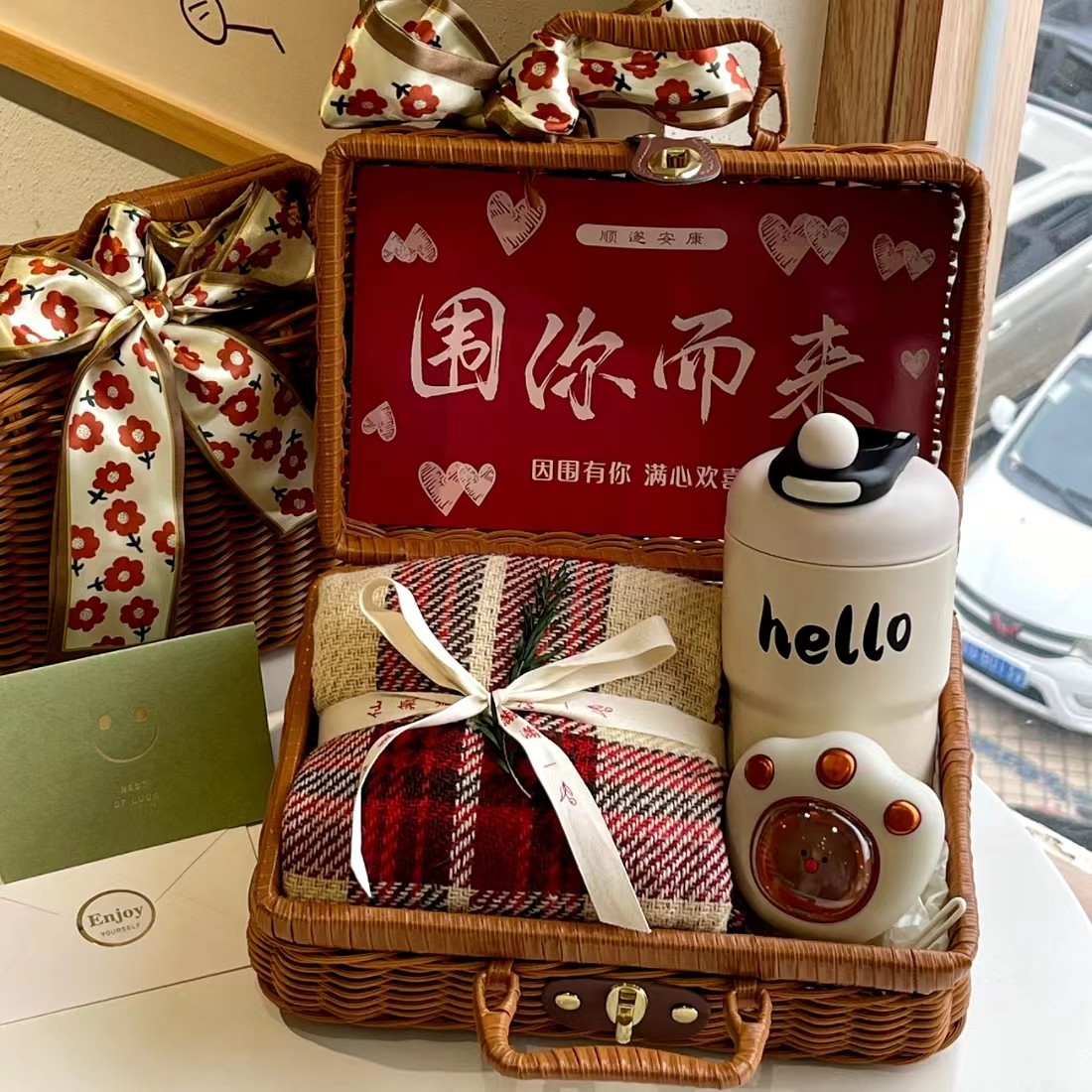 围巾礼盒冬日暖心礼物