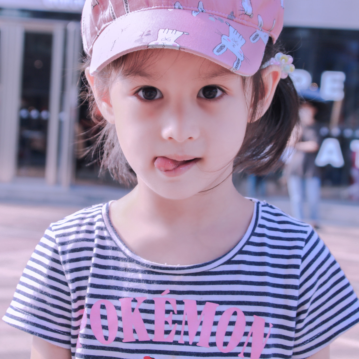 夏季儿童帽子宝宝可爱南瓜八角帽男女中幼童帽纯棉小孩遮阳鸭舌帽