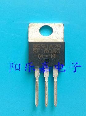 全新快恢复二极管 SF1608G SFF1608G 16A/600V TO-220 进口原装