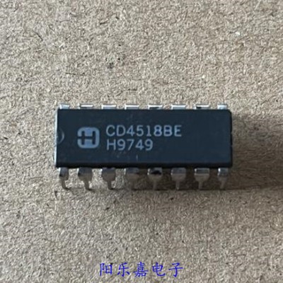 CD4518BE全新进口逻辑计数器IC