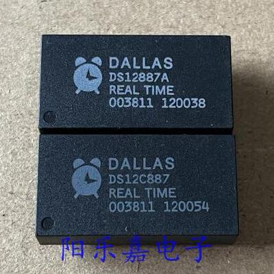 全新进口时钟芯片集成电路 DS12C887 DS12887A DIP-19 质量保证