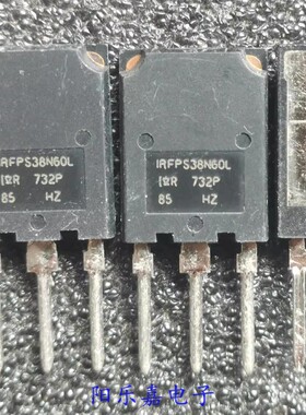 进口MOS场效应管 IRFPS38N60L 38A600V TO-247 拆机质量保证