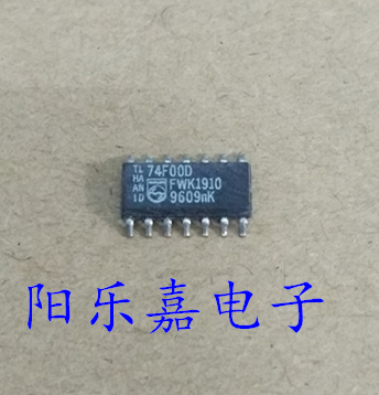 进口逻辑IC 74F00D 74F00SCX SN74F00DR 贴片SOP-14 拆机质量保证