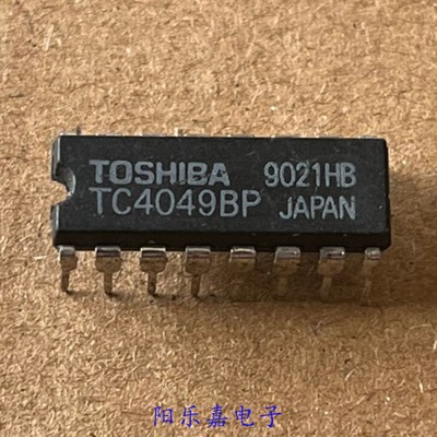 TC4049BP 进口逻辑IC CD4049UBE MC14049UBCP 拆机质量保证