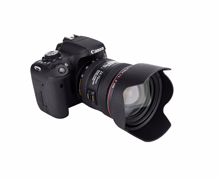 EW-83L遮光罩适用于佳能镜头24-70mm f4L 5D4 5D3镜头配件77mm