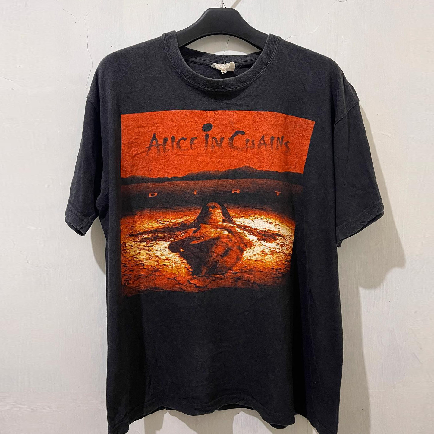 Alice In Chains爱丽丝囚徒乐队潮牌短袖T恤cec美式重磅圆领棉tee