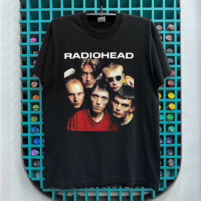 电台司令乐队美式重磅棉短袖T恤