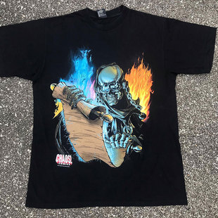 chaos comics混沌之子漫画周边半袖学院风ins重机车风男女短袖T恤