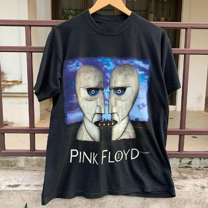 平克弗洛伊德pinkfloyd白鬼暗黑系短袖男女网红同款街头原宿风t恤