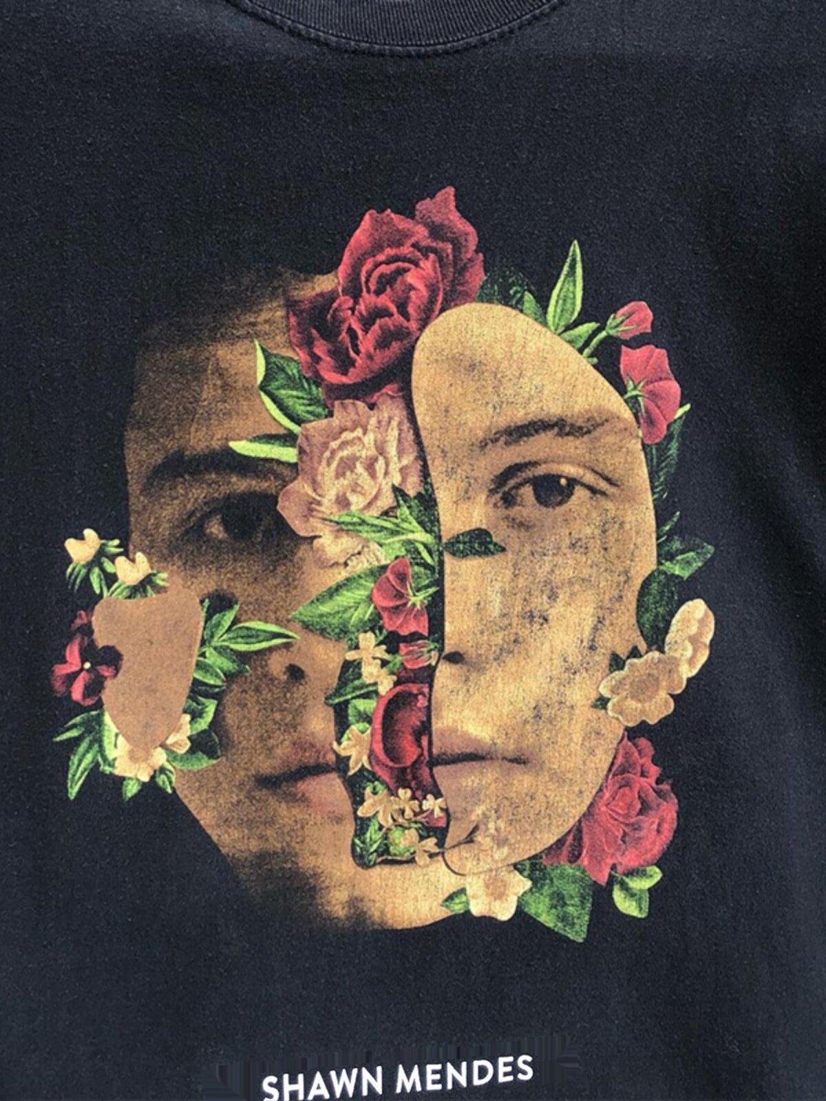 Shawn Mendes Vintage T-Shirt 100% Cotton Retro Tee - Taobao product photo 2