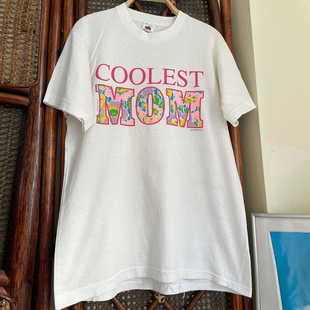 T恤Y2K潮牌阿美咔叽高街重磅纯棉半袖 复古半袖 Tee Mom美式 Coolest